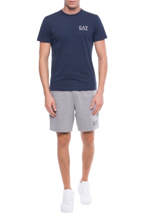 T-shirt z nadrukowanym logo, zdjęcie 2 T-shirt z nadrukowanym logo od EA7 Emporio Armani